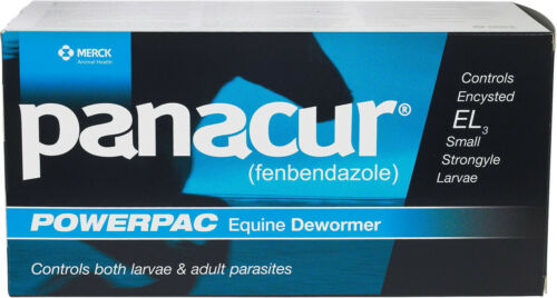Panacur Paste Wormer For Horses Powerpac 5 X 57gm Tube - Free Shipping