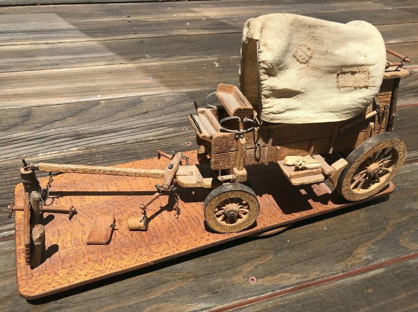 The Rocking Jl Ranch 1865 Wagon Antique Collectible