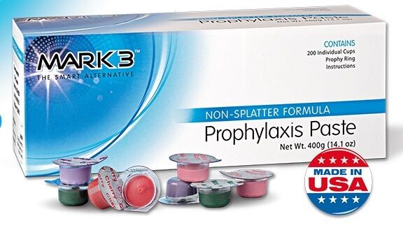 Dental Prophylaxis Paste Non-splatter Mark3, 200 Cups